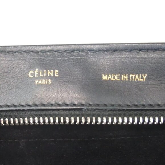 Authentic CELINE Trapeze 2WAY Handbag leather [Used] - Picture 10 of 14